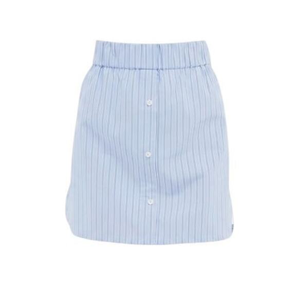 TUCKERNUCK Blue and White Stripe Frankie Skirt Size XS NWT Retail $98 Tuckernuck - Picture 8 of 8